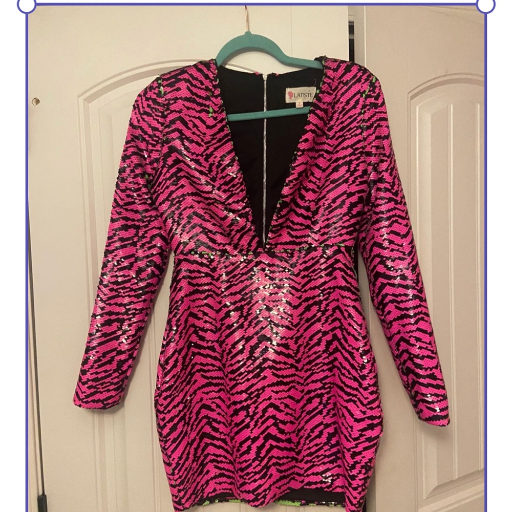 Glitter bodycon dress